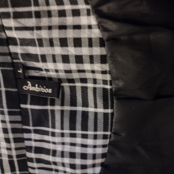 PLAID Short-sleeved Coat - Picture 6 of 8